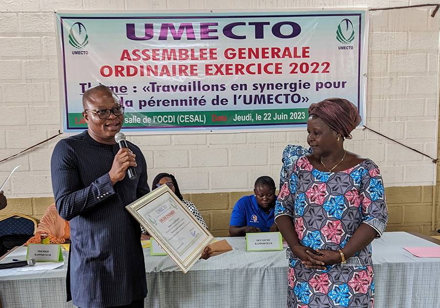 « L’Assemblée Générale ordinaire Exercice 2022 de l’UMECTO : travaillons en synergie pour la pérennité de l’UMECTO »